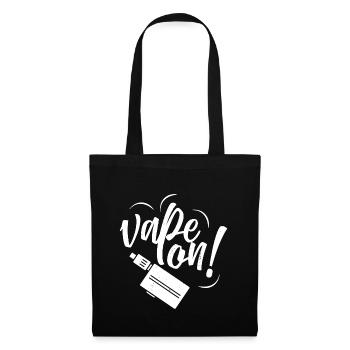 Vape on Vaper Vaping steamer steam subohm ohms - Tote Bag - black - Front