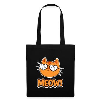 Cat Kitten Puss Kitten Pet Gift - Tote Bag - black - Front