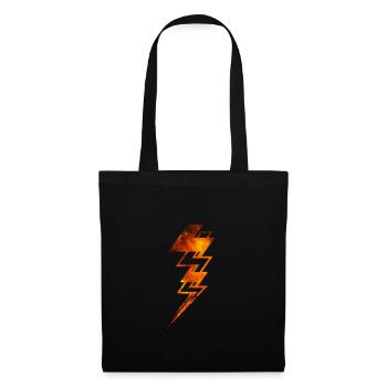 lightning - Tote Bag - black - Front