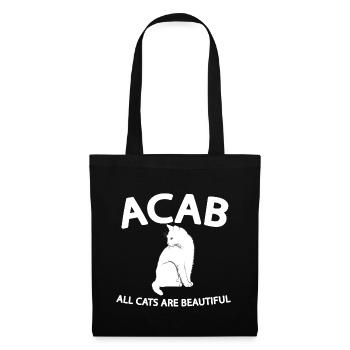 ACAB 1312 - Stoffbeutel - Schwarz - Vorne