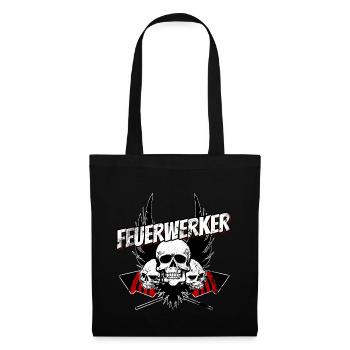 feux d'artifice 05 - Sac en tissu - noir - Devant