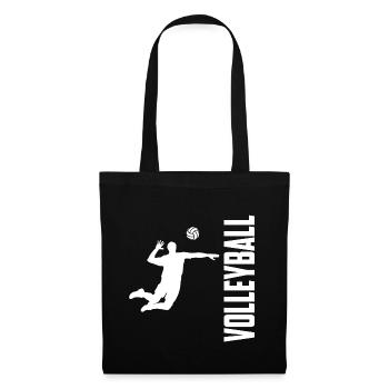 Volleyball volleyball sport - Tote Bag - black - Front