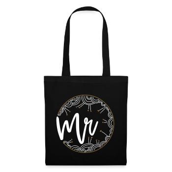 MR / M. + Mme Duo - Sac en tissu - noir - Devant