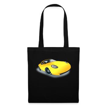 automobile - Tote Bag - black - Front