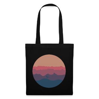 Mountain bike mountain mtb bike MTB bike outdoor - Tote Bag - black - Front