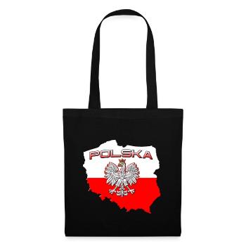 Polska, Poland, gift - Tote Bag - black - Front