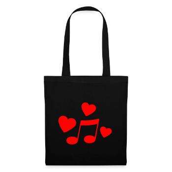 Music - Tote Bag - black - Front
