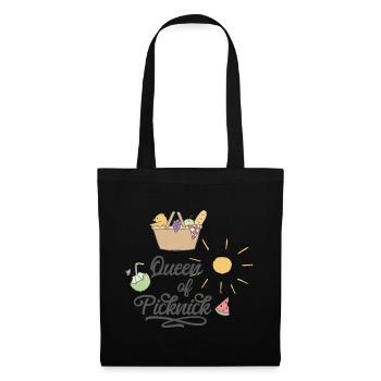 Pique-nique - Sac en tissu - noir - Devant