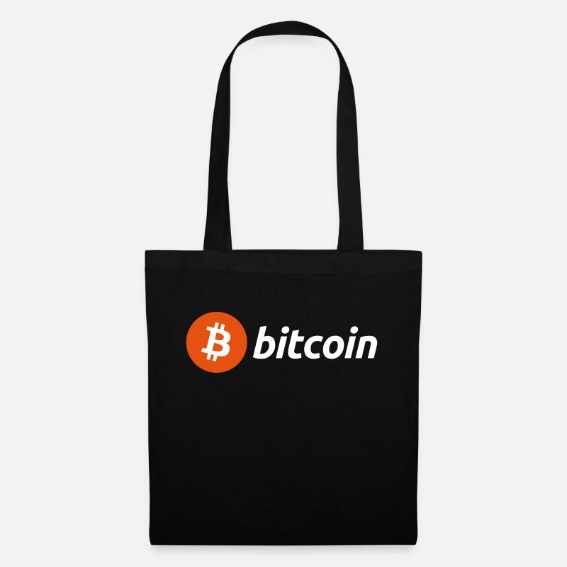 Bitcoin - Stoffbeutel - Schwarz