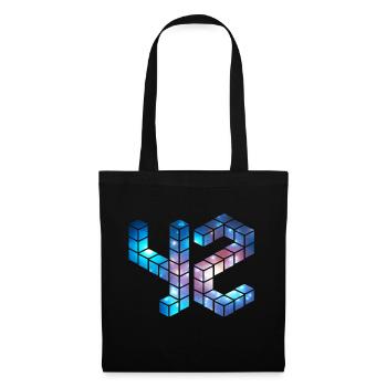42, the answer, Hitchhiker's Guide, Galaxy, space, - Tote Bag - black - Front