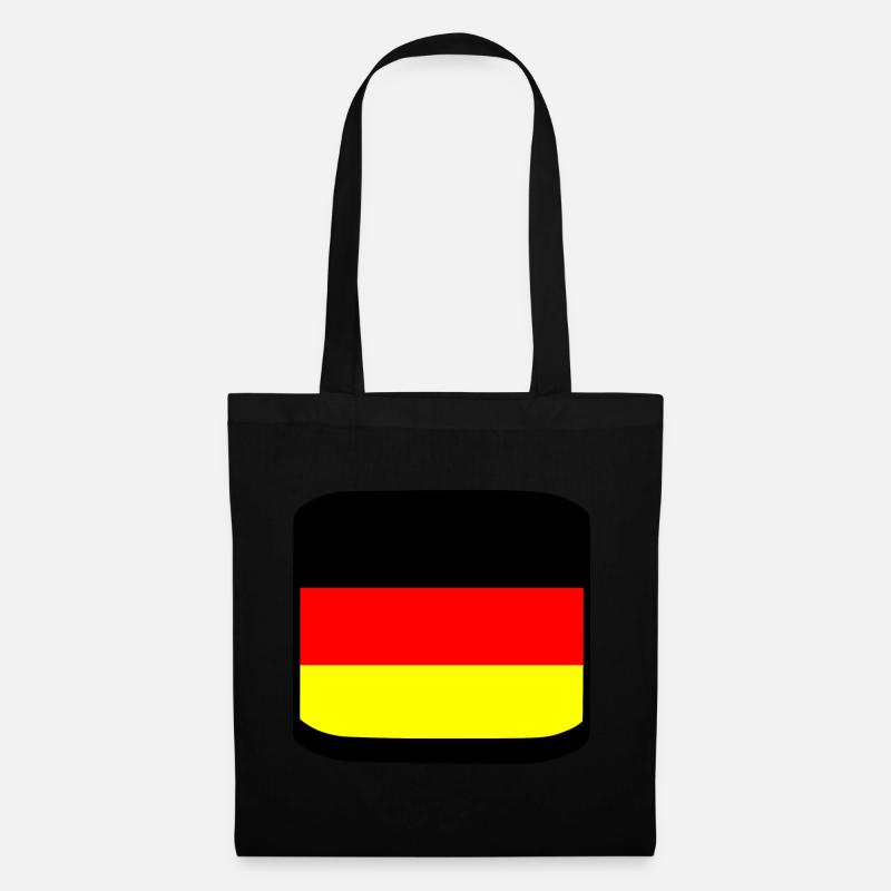 Deutschland - Stoffbeutel - Schwarz
