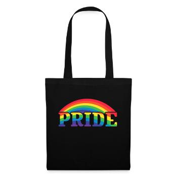 Pride Lgbt - Sac en tissu - noir - Devant