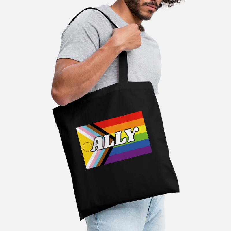 Drapeau de progrès Ally Inclusive Pride Sac en tissu