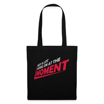 Il ne se passe pas grand-chose - Sac en tissu - noir - Devant