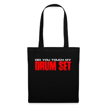 Did You Touch My Drum Set 15 - Tote Bag - black - Front