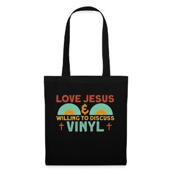 Record Record Collector LP Collector - Tote Bag - black - Front