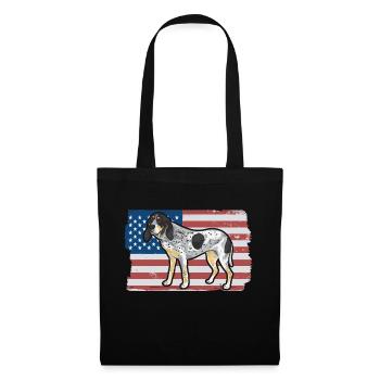 Bluetick Coonhound Gift Funny Saying - Tote Bag - black - Front