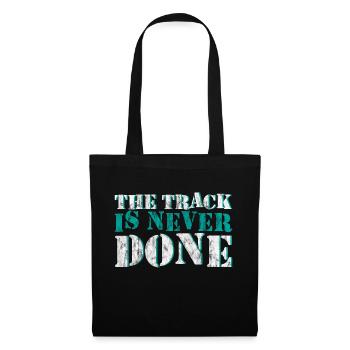 La piste n’est jamais terminée 3 - Sac en tissu - noir - Devant