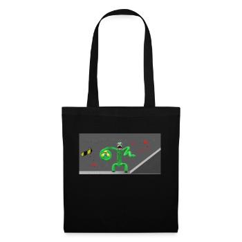 Green monster - Tote Bag - black - Front