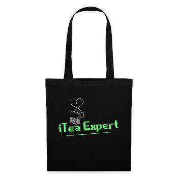 iTea Expert Software Coding - Stoffbeutel - Schwarz - Vorne