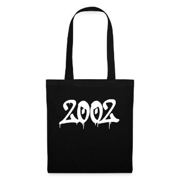 Rap Graffiti Design for Fans 2002 Year 20s - Tote Bag - black - Front