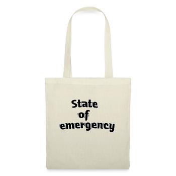 État d’urgence - Sac en tissu - nature - Devant