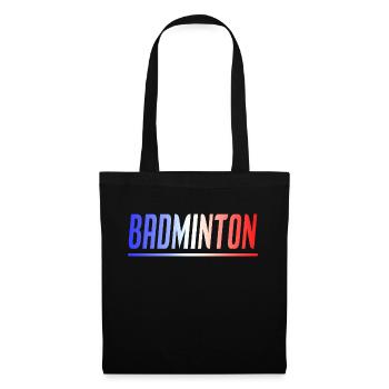BADMINTON CADEAU SPORT FRANCE - Sac en tissu - noir - Devant