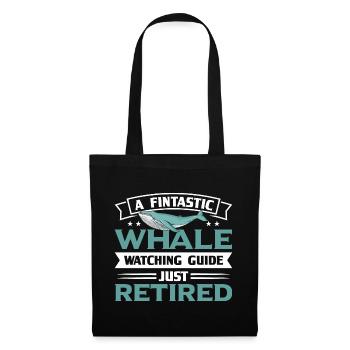 Whale Watching Whale Watching Orca Blue Whale - Tote Bag - black - Front
