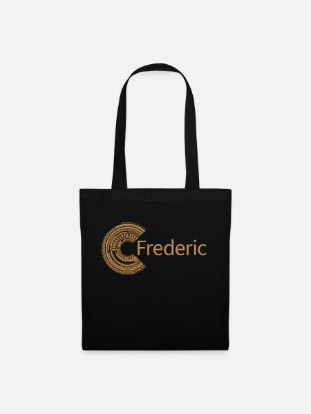 Pour Frédéric - Sac en tissu - noir