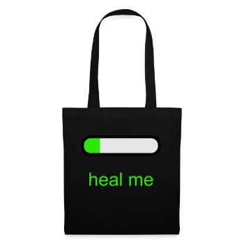 Heal Me - Tote Bag - black - Front