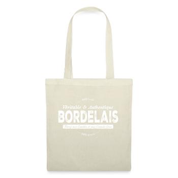 Véritable et authentique Bordelais - Sac en tissu - nature - Devant
