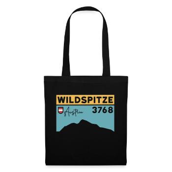 Wildspitze ski tour high tour normal route hike - Tote Bag - black - Front