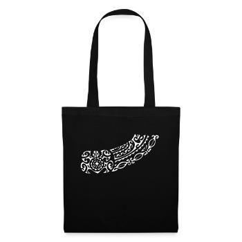 logo poitrine maori 40 blanc - Sac en tissu - noir - Devant