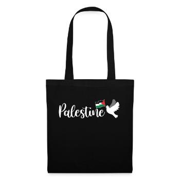 Dawlat Filastin Love Drapeau Palestine - Sac en tissu - noir - Devant