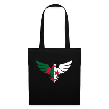 Algerian Eagle - Flag of Algeria - Tote Bag - black - Front