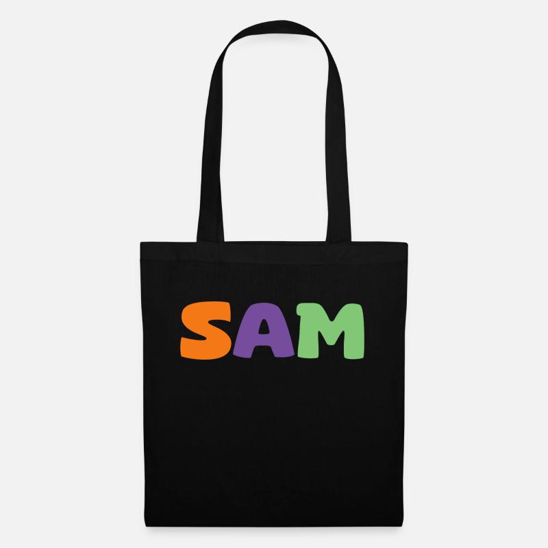 Name - Säm - Tote Bag - black