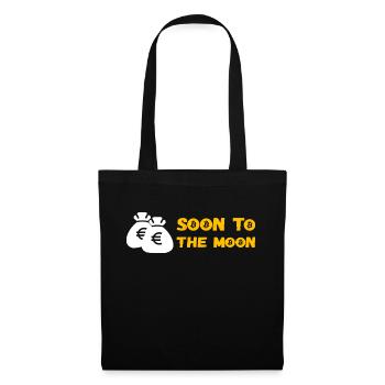 BTC Moon Bitcoin Crypto - Tote Bag - black - Front
