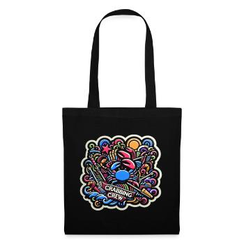Équipage de pêche au crabe 18 - Sac en tissu - noir - Devant
