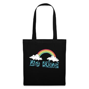 Be Kind Shirt Cute Graphic - Tote Bag - black - Front