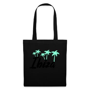 Ibiza - Sac en tissu - noir - Devant