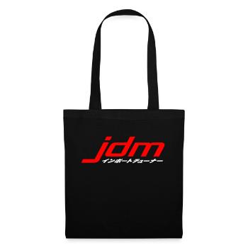Jdm Japan Tuning - Stoffbeutel - Schwarz - Vorne