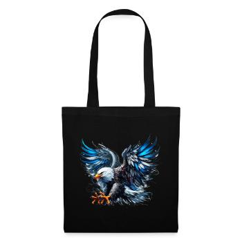 Aigle - Sac en tissu - noir - Devant