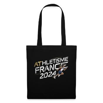 LEICHTATHLETIK-SPORTLER LÄUFER GESCHENK SPORT FRANKREICH - Stoffbeutel - Schwarz - Vorne