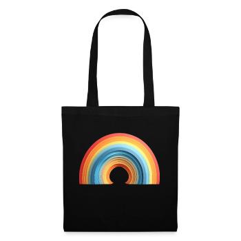 Paper Style Rainbow (Pride) - Tote Bag - black - Front