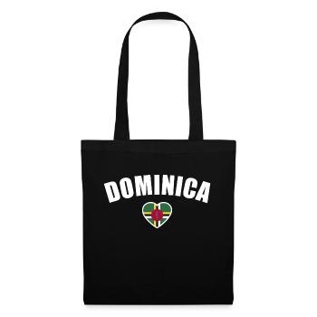 Dominica Dominican Flag - Tote Bag - black - Front