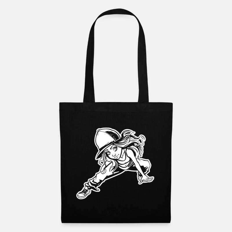 Breakdancer - Sac en tissu - noir