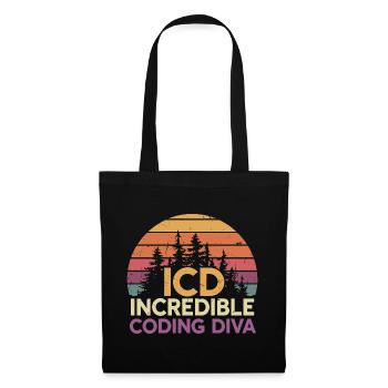 Creative minds in medical code - Tote Bag - black - Front