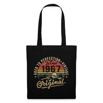 Anniversaire Juin 1967 Juin 1967 Juin 1967 - Sac en tissu - noir - Devant