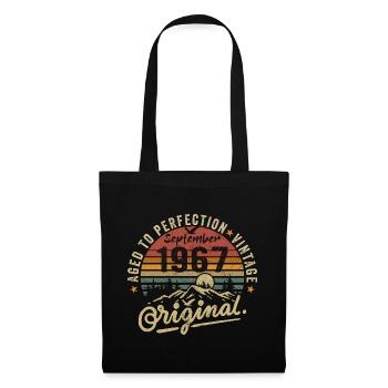 september 1967 anniversary september 1967 september - Tote Bag - black - Front