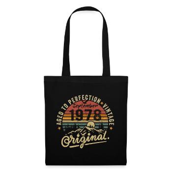september 1978 anniversary september 1978 september - Tote Bag - black - Front